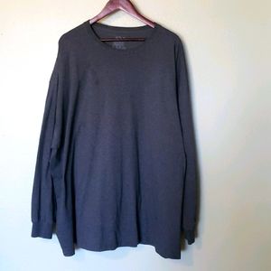 Big and Tall Men's Long Sleeve Tee Shirt